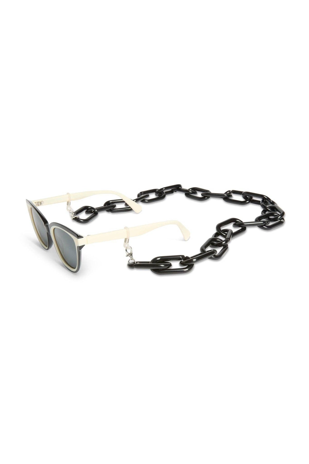 Folkestone Glasses Chain: Black