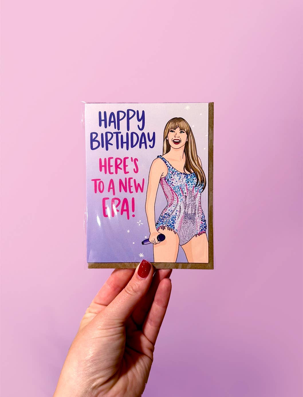 Tay Eras Birthday Greeting Card