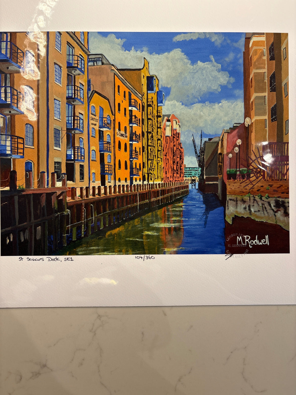 Magnus Rodwell - St Saviours Dock 104/360