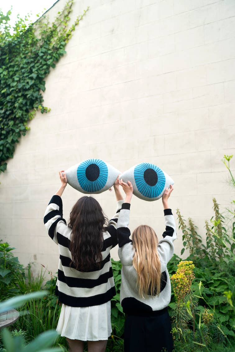 Eye Shaped Cushion
