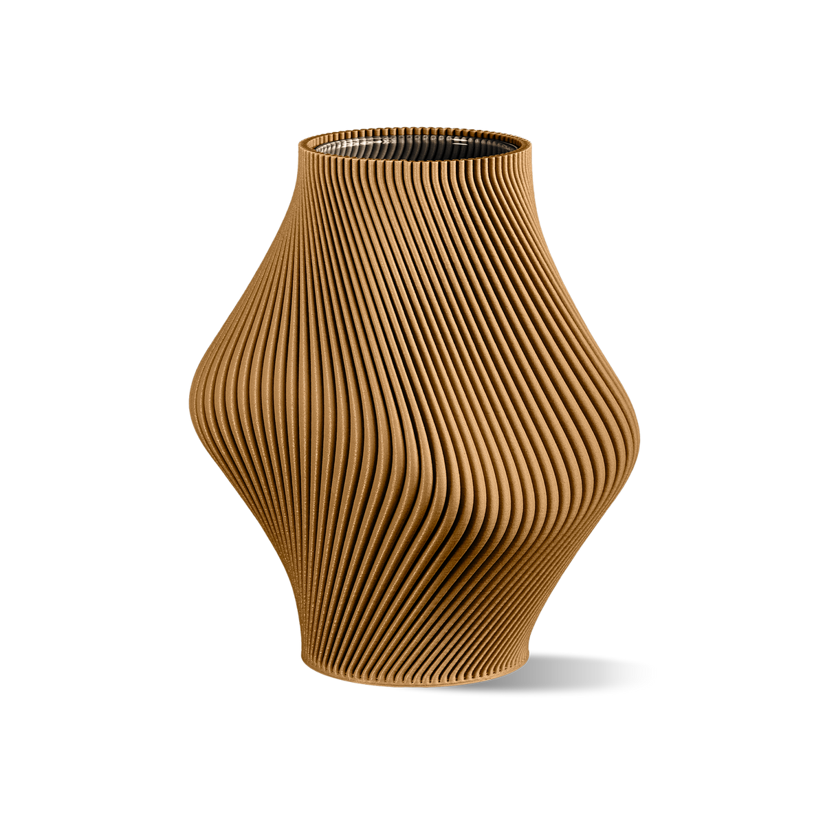 Bloz—16 Vase: Charcoal