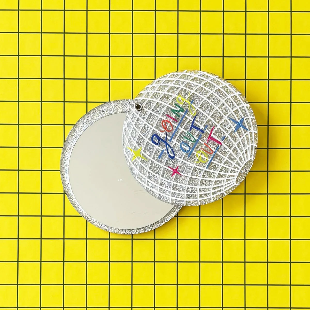 Small Talk Compact Mirror ‘Going Out-Out’