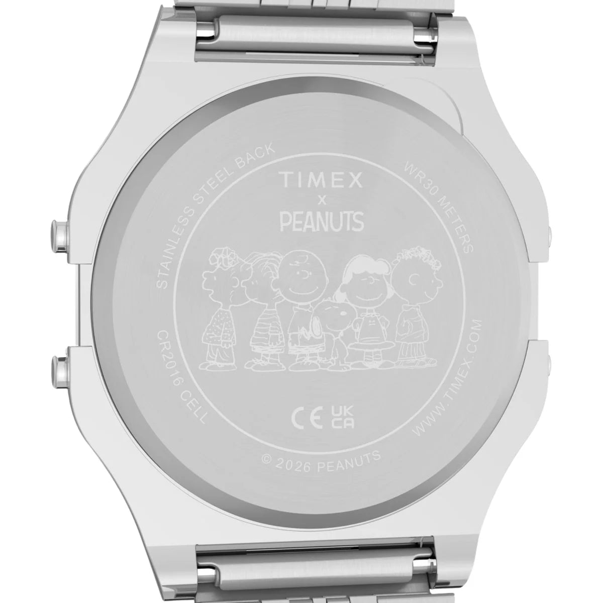 Timex Peanuts X T80 35mm Digital Steel Quartz Watch