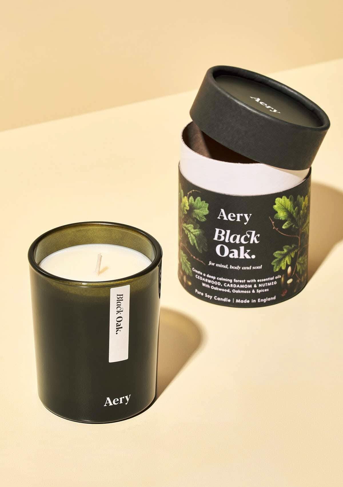 Botanical Black Oak Scented Candle