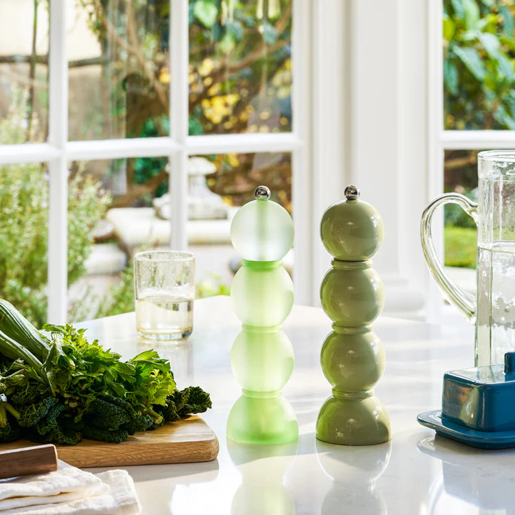 Sage Bobbin Salt or Pepper Mill