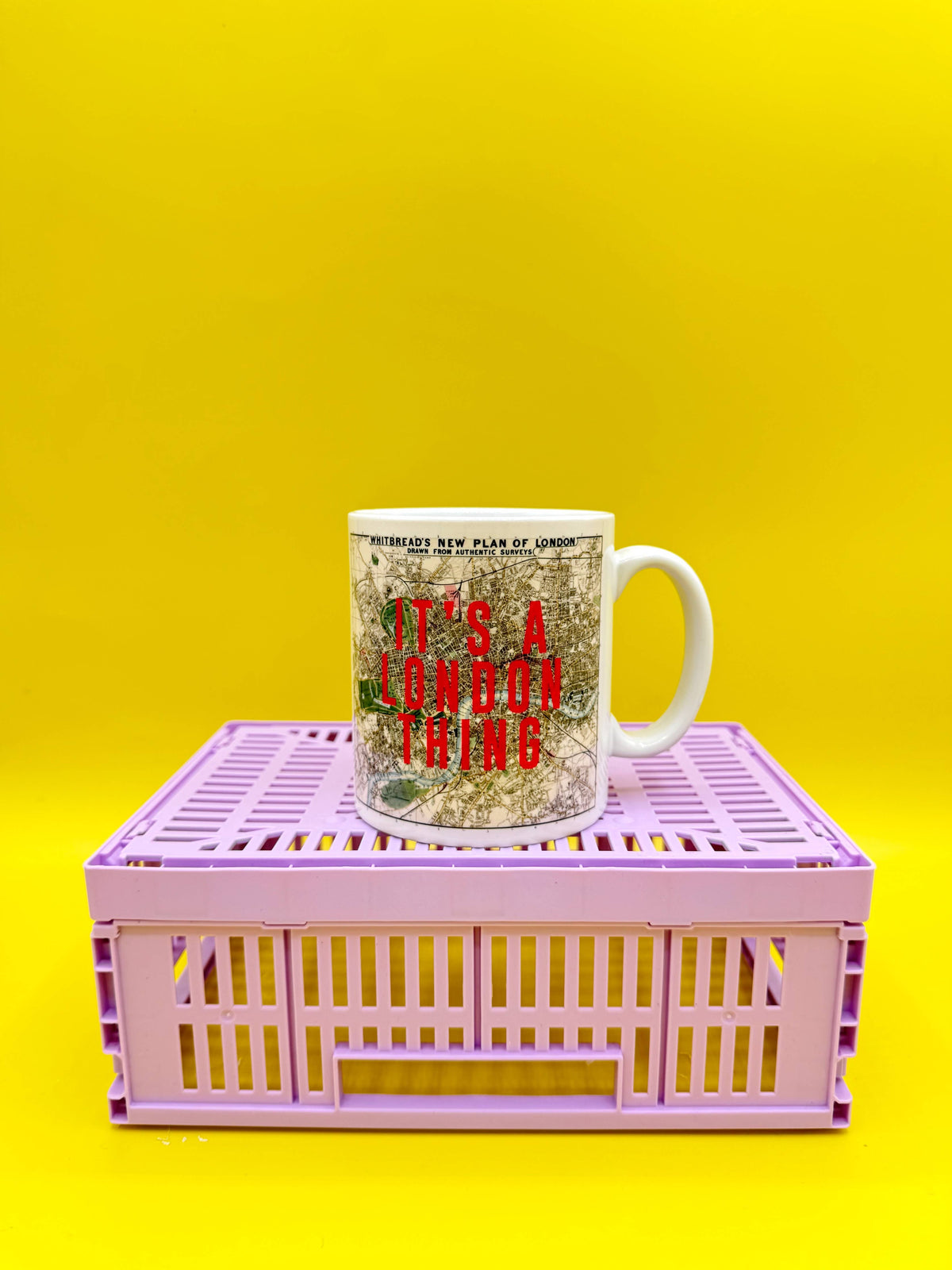 Mugs 'It's a London thing': Mug Colour Inner & Handle 11Oz - Black