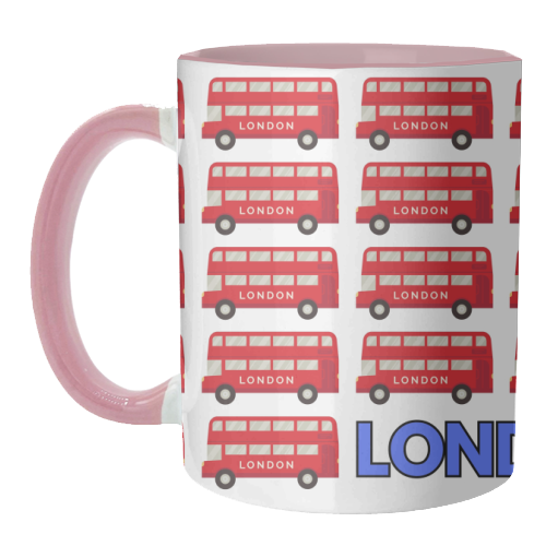 Mugs 'London Buses' by Lilly Rose