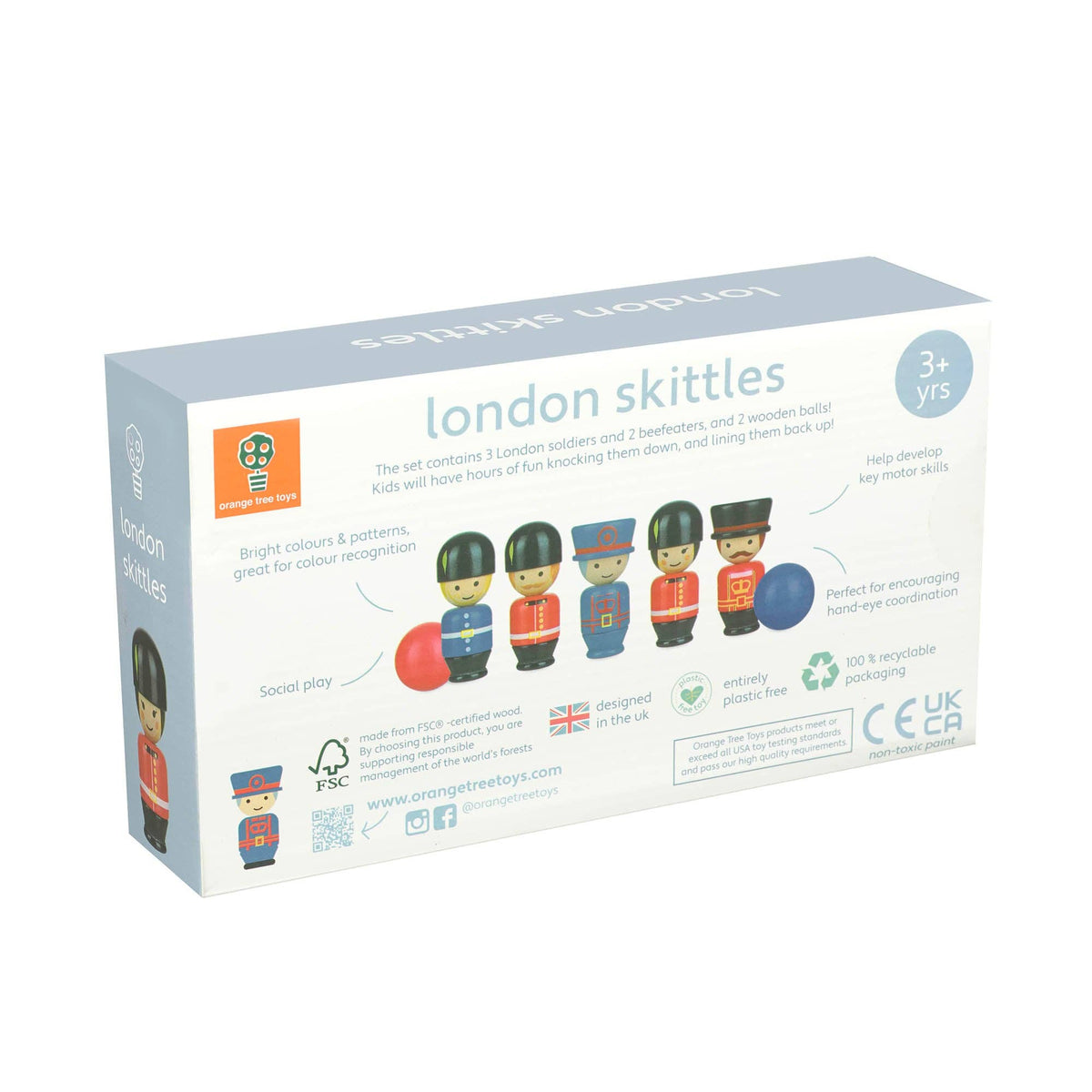 London Wooden Skittles
