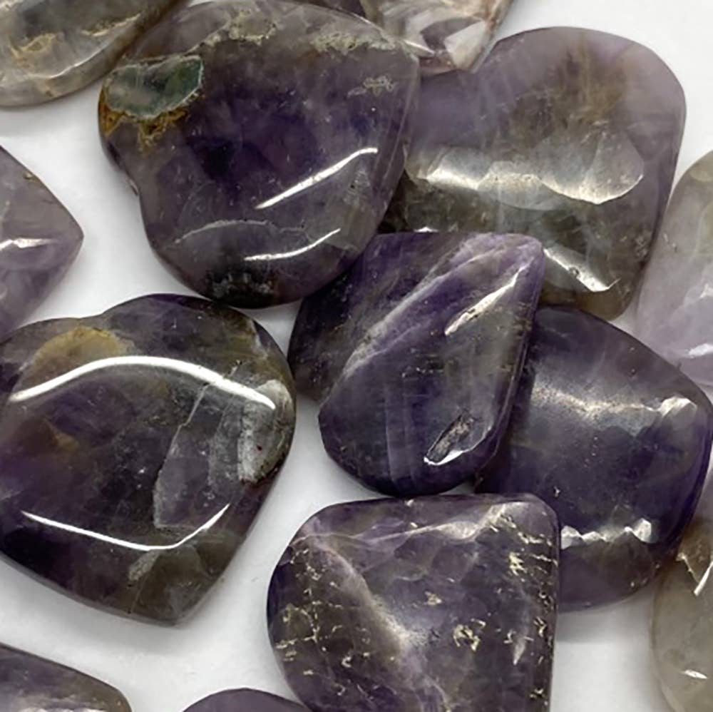 Small Crystal Heart, 3cm: Tiger's Eye