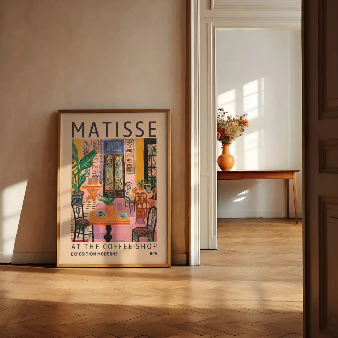 Matisse At The Coffee Shop Print Poster: A3