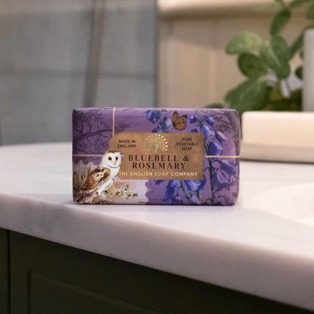 Anniversary Bluebell and Rosemary Soap