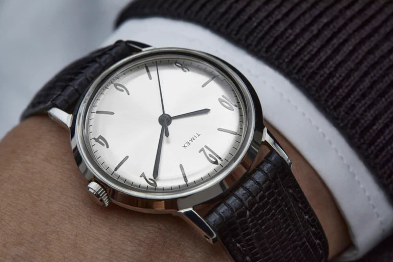 Timex Marlin® 34mm Hand Wound Watch