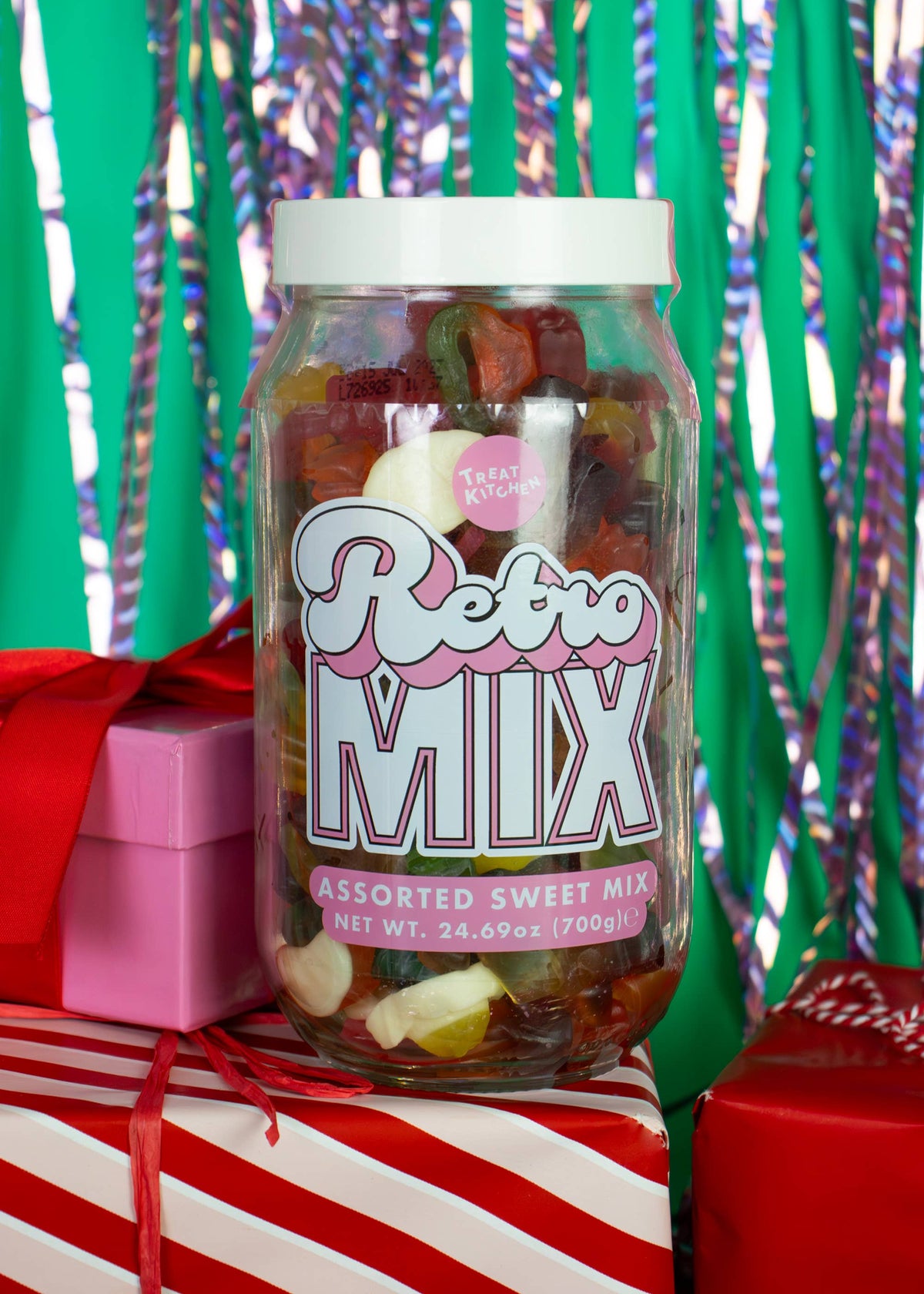 Retro Pick & Mix Sweets Gift Jar (700g)
