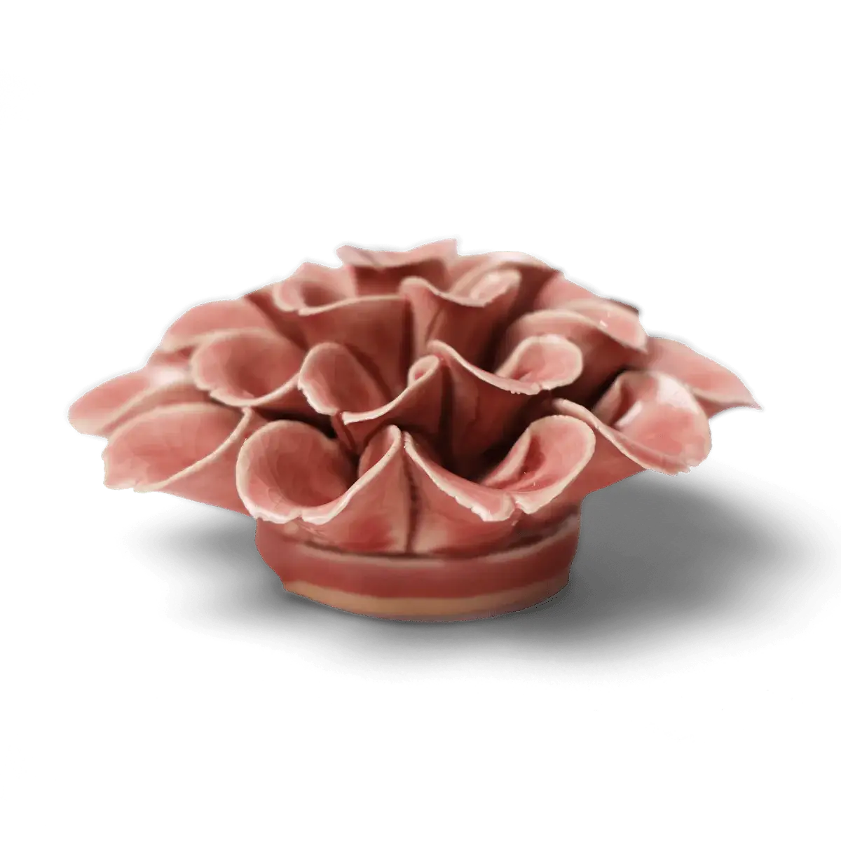 English Garden Ceramic Flower Champagne Pink Hydrangea -EG36: Flower Pink