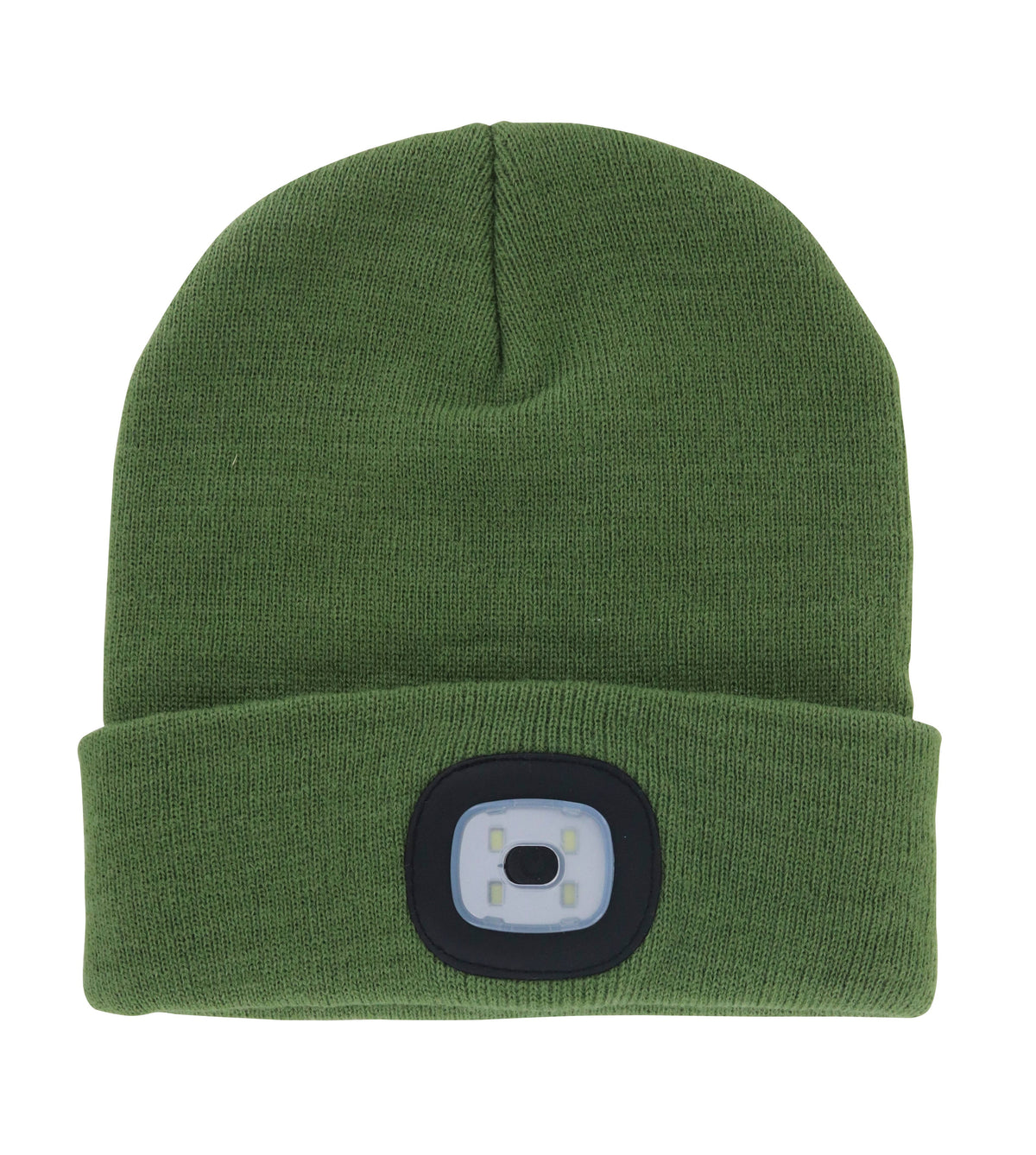 Night Scope Rechargeable LED Beanie Open Stock: Olive