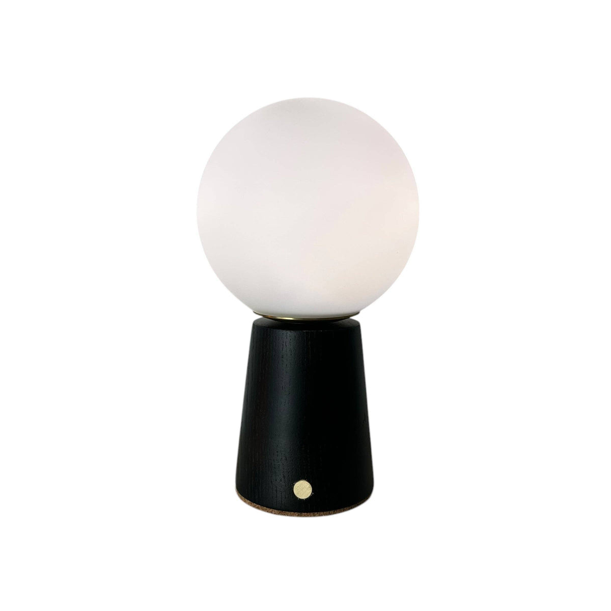 Small Deco Cone Lamp | Charcoal