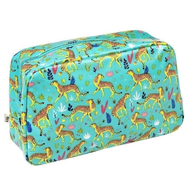 Travel Wash Bag - Cheetah
