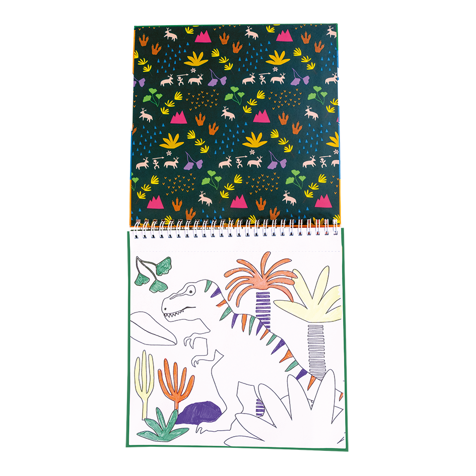 Dino Magic Colouring Fun