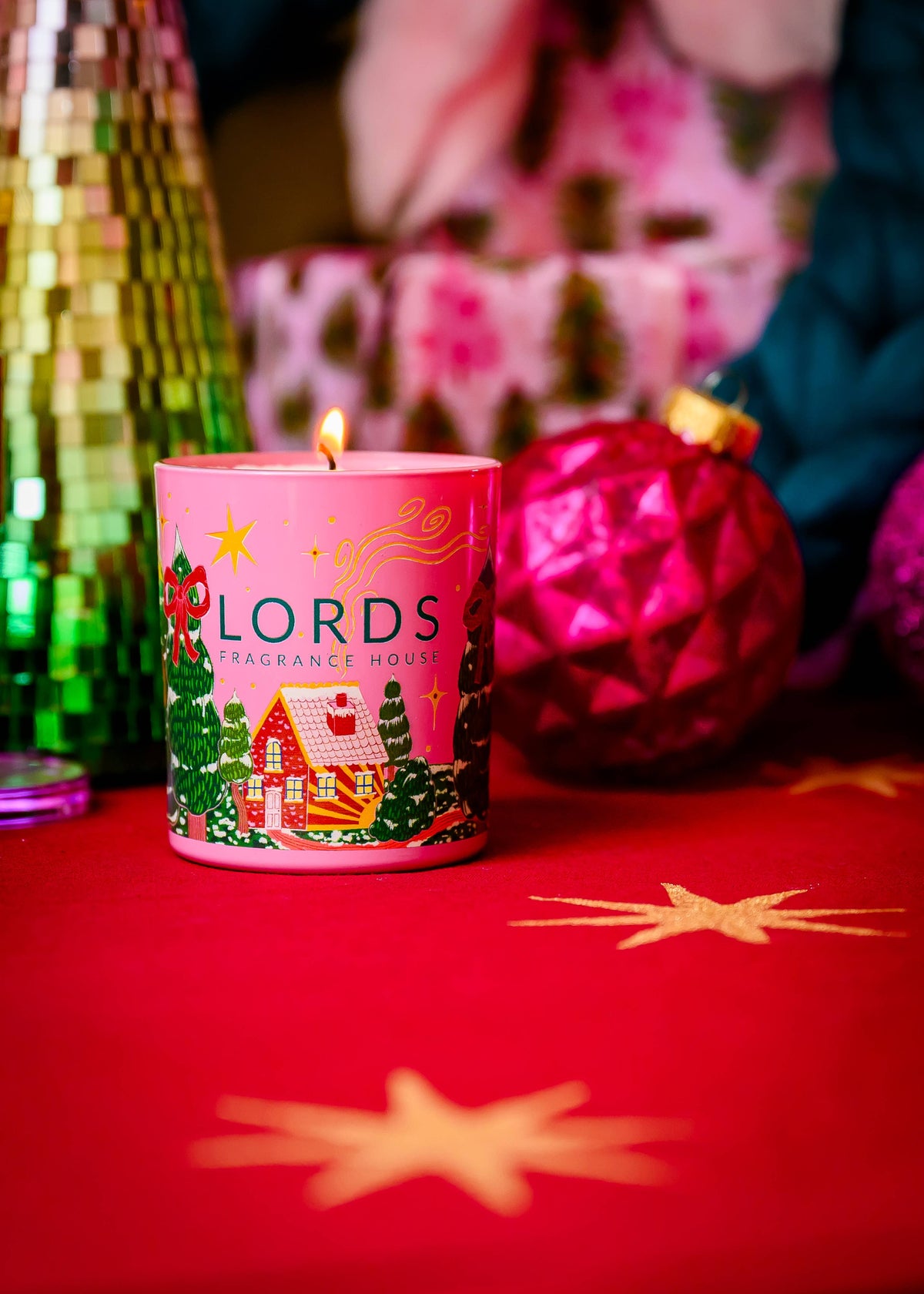 Abernethy Forest, Winter Candle, Christmas Candle