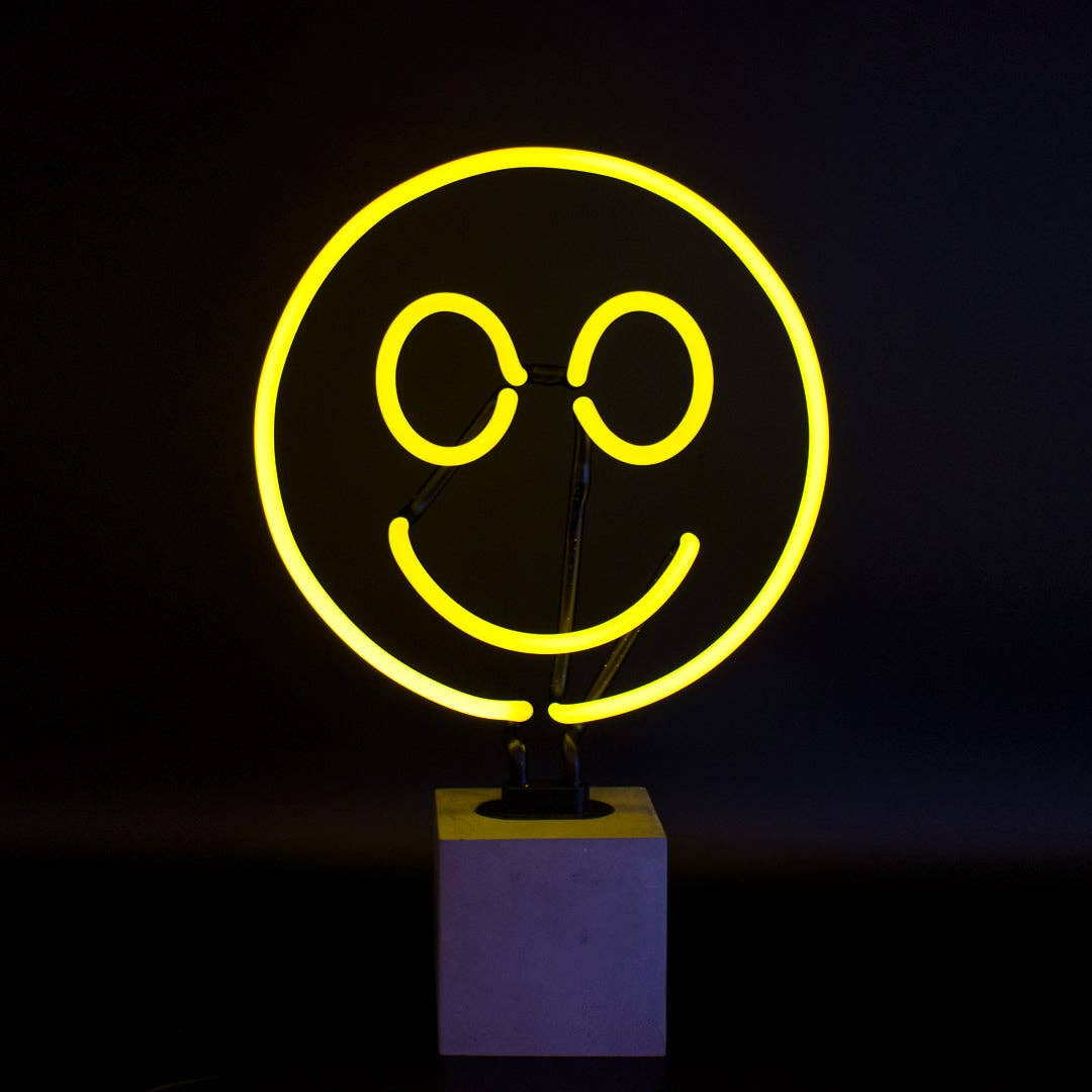 Neon &#39;Smiley&#39; Sign