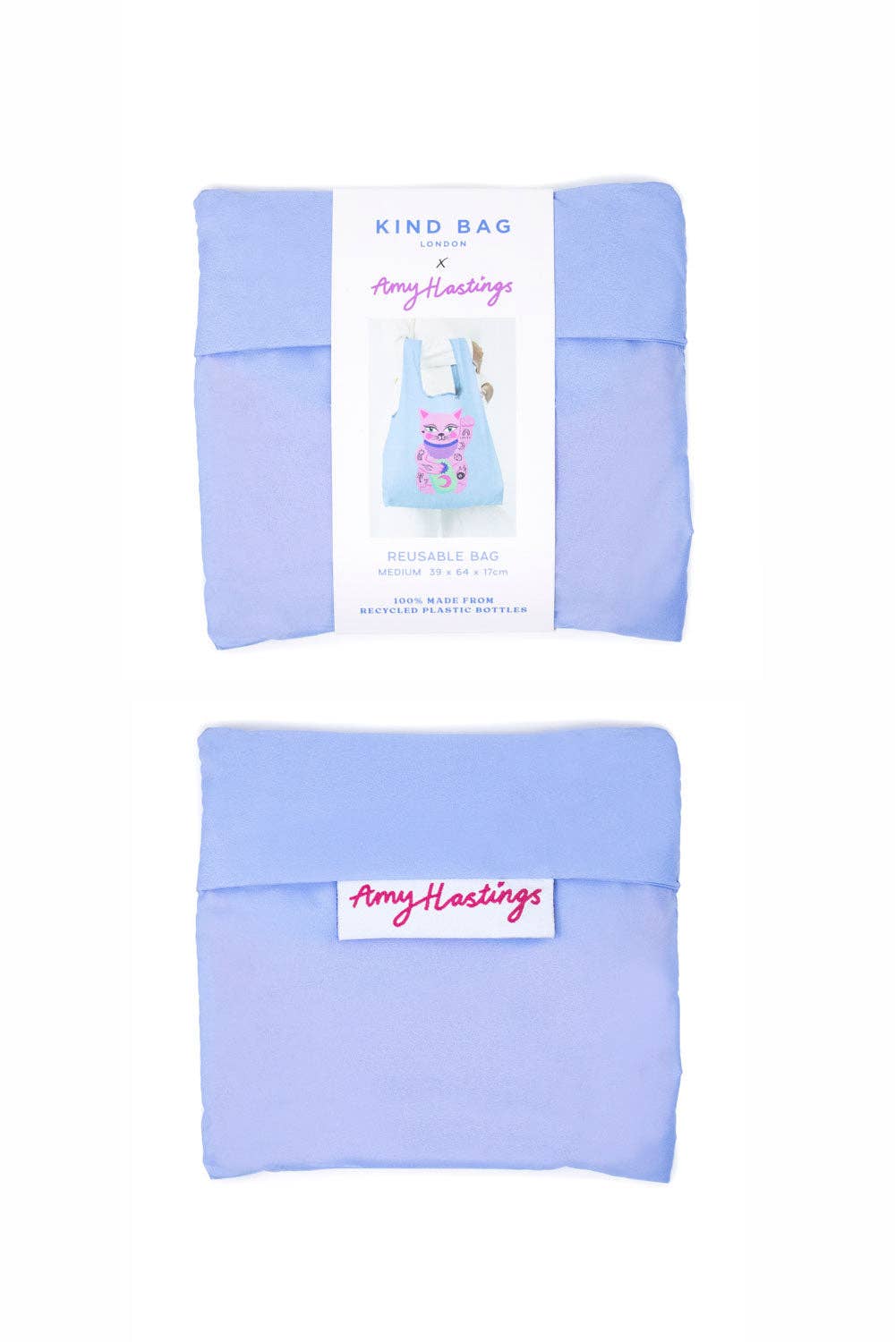 Amy Hastings | Lucky Cat Medium Reusable Bag