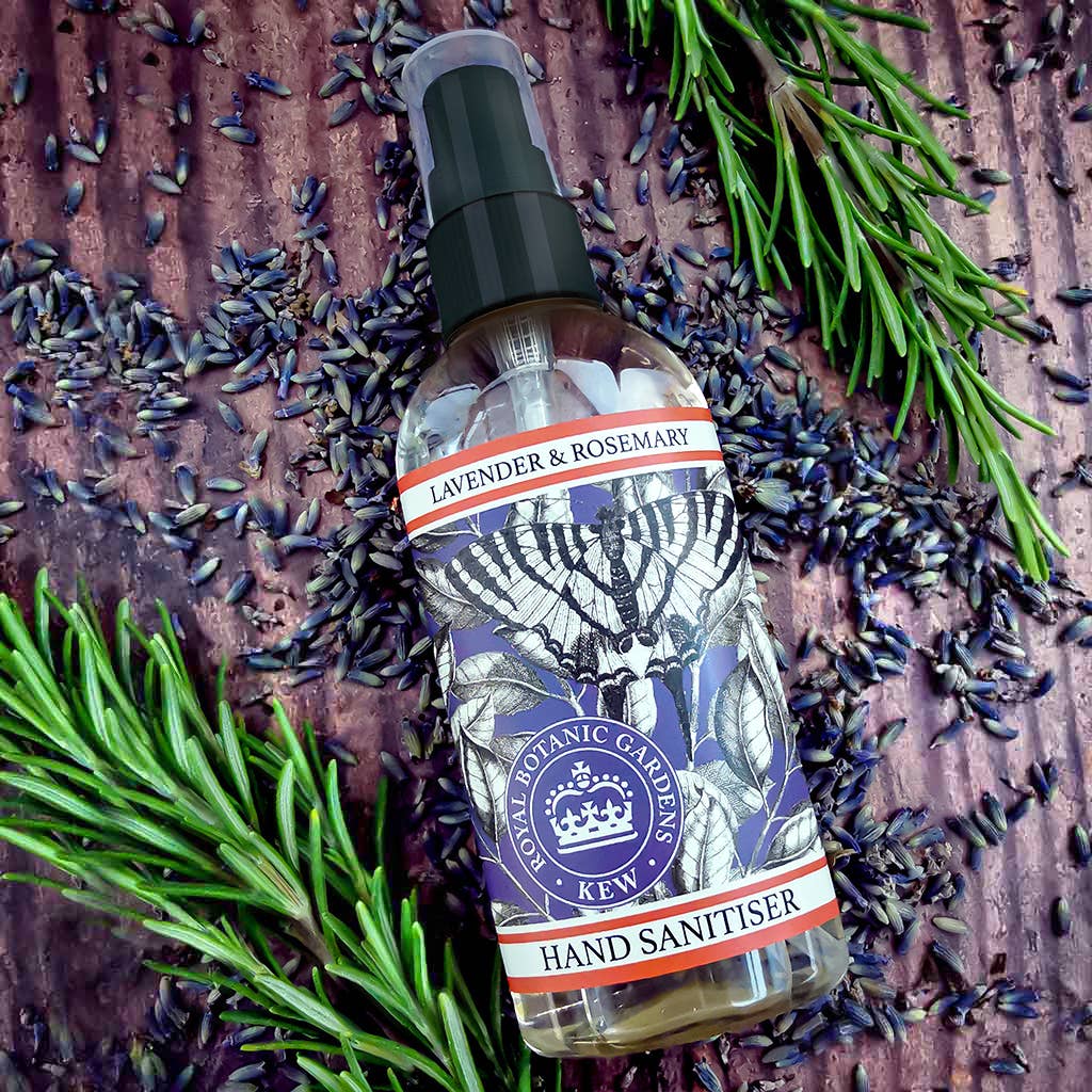 Kew Gardens Lavender and Rosemary Hand Sanitiser