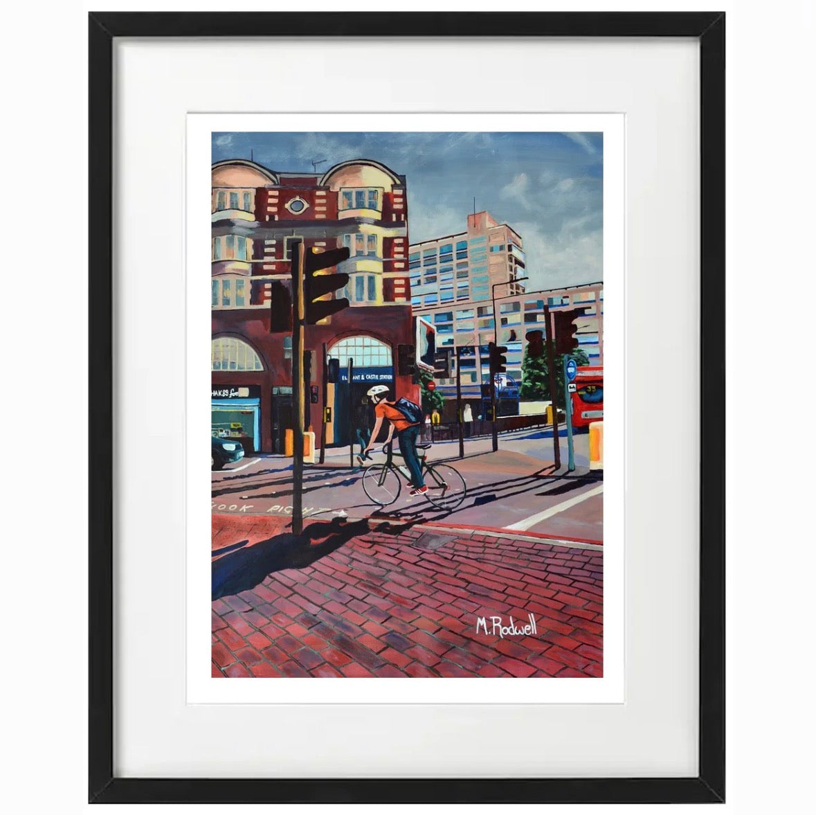 Magnus Rodwell -  Elephant & Castle - Cyclist 9/360