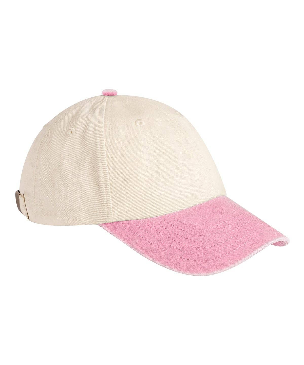 I could be meaner Embroidered Contrast Vintage Cap: Vintage brown