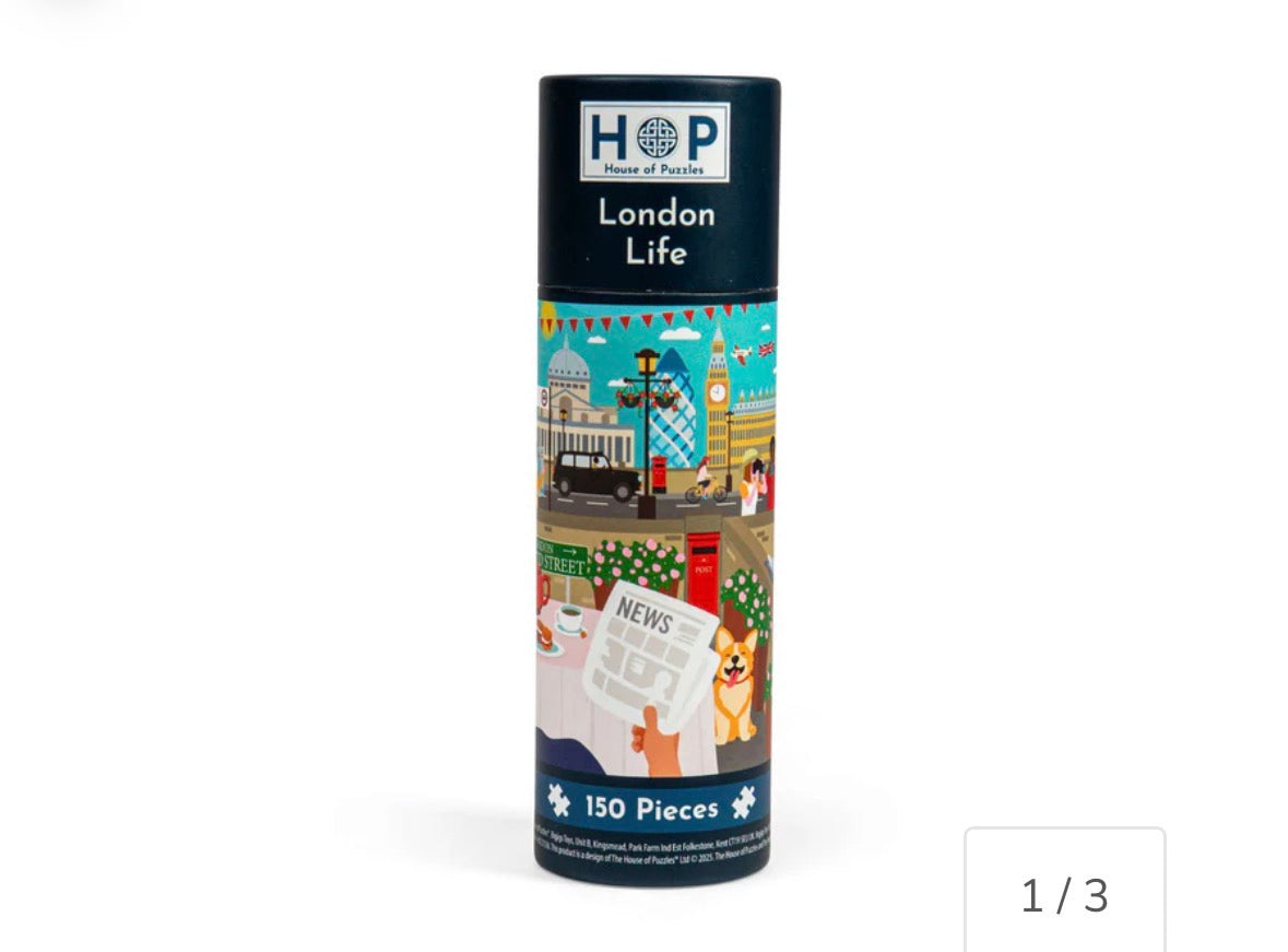 London Life 150 Piece Mini Puzzle in a Tube