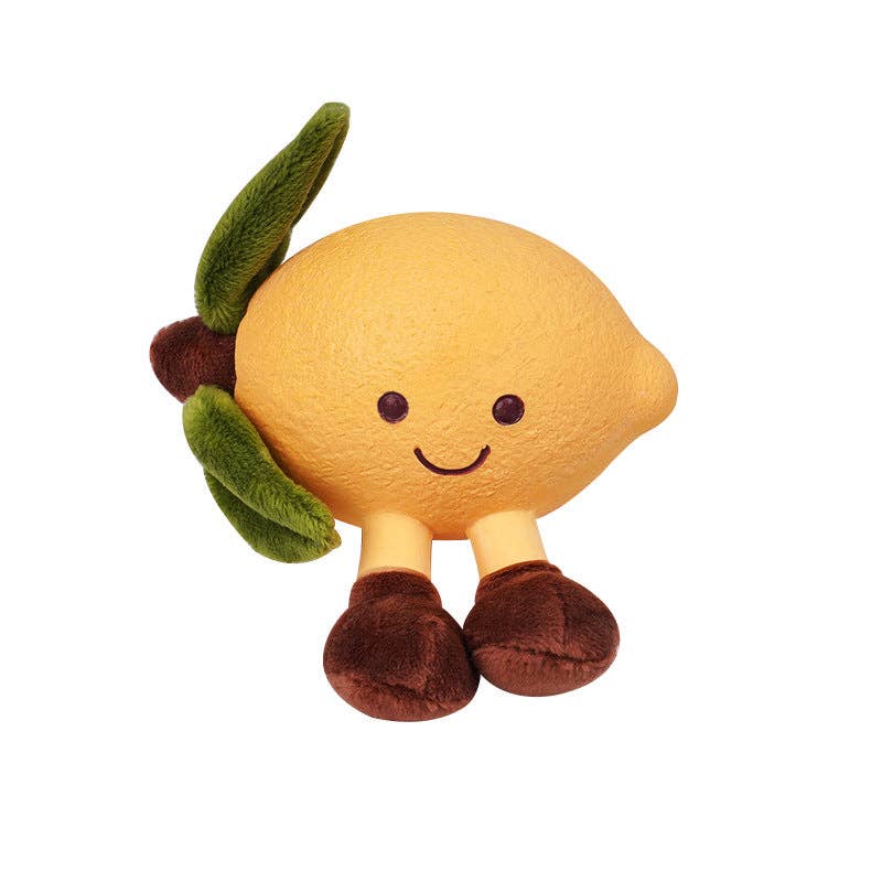 Cute Fruit Dog Chew Toy – Plush Latex Squeaky Pet Toy: Pear