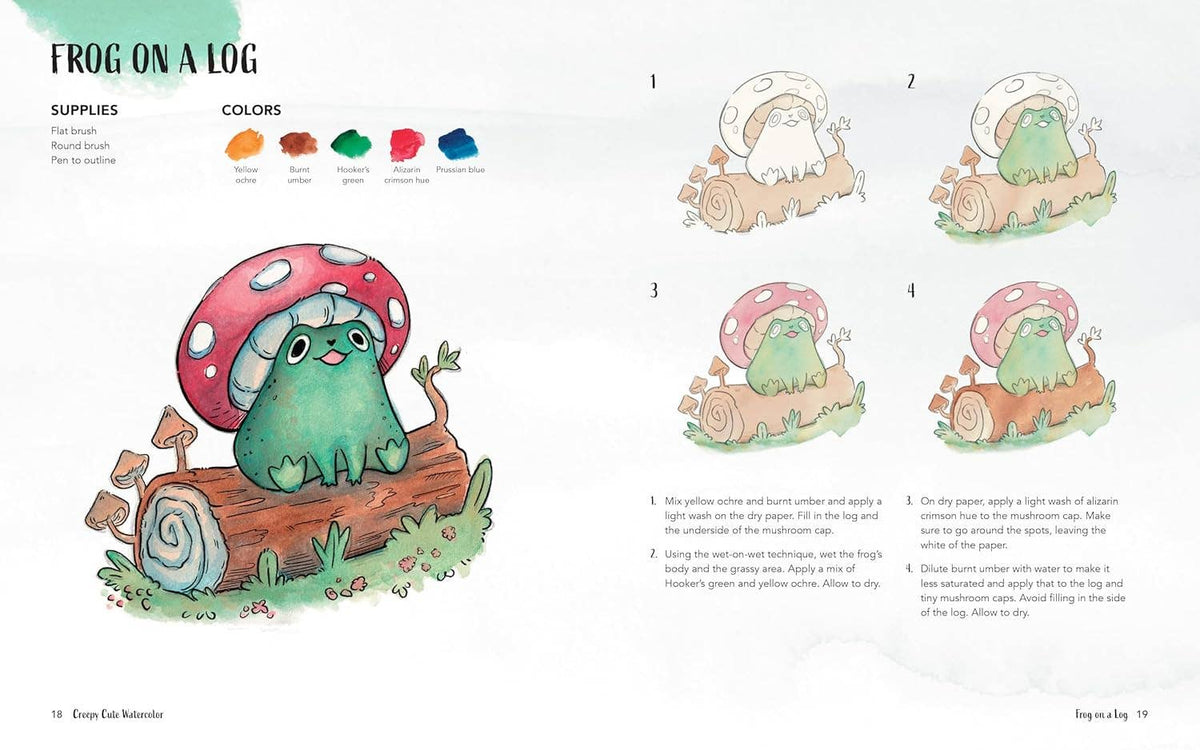 Creepy Cute Watercolour