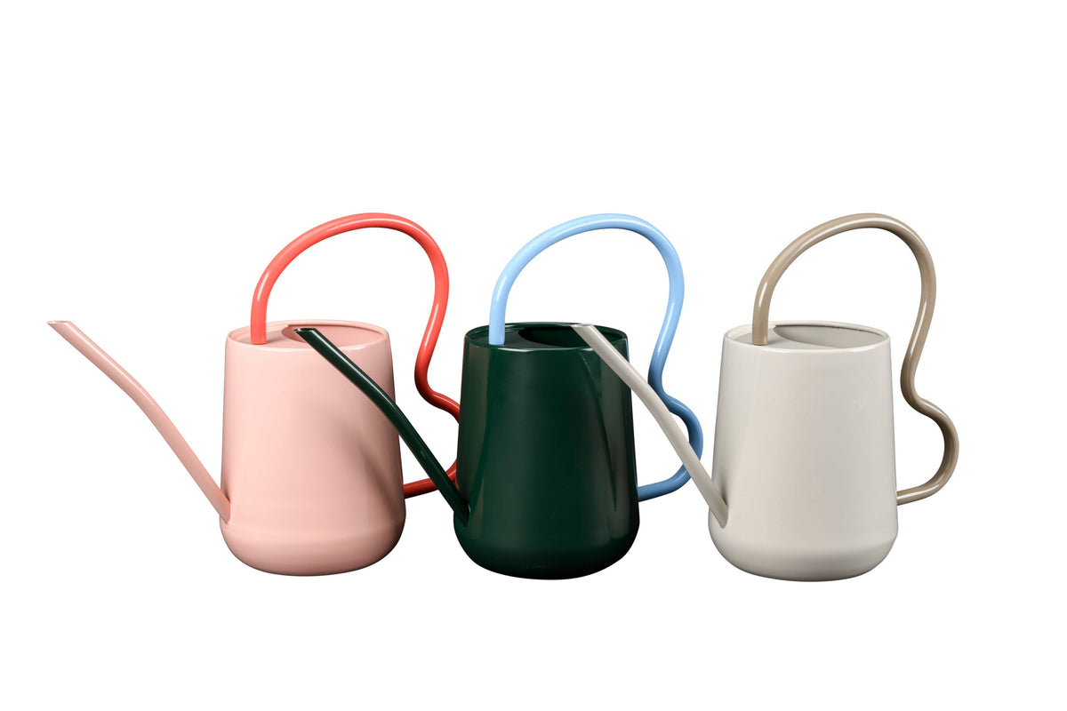 Scalloped Indoor Watering Can - Mushroom FSC 100%