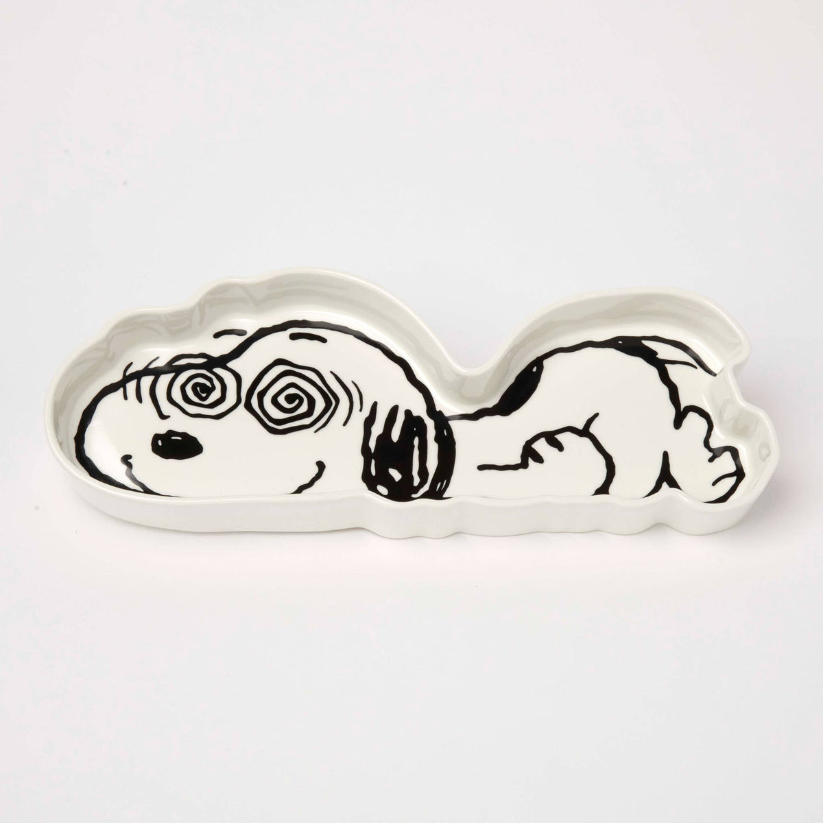 Peanuts Snoopy Tune Out Shaped Trinket Dish