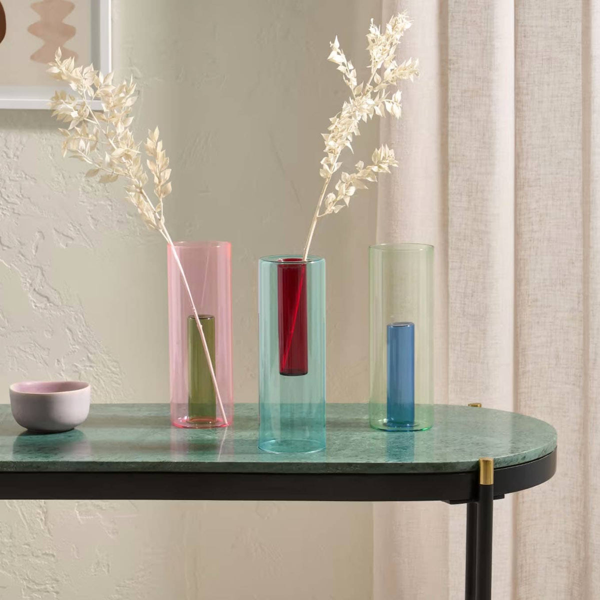 Reversible Glass Vase - Large