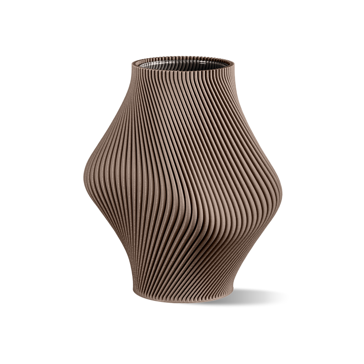 Bloz—16 Vase: Charcoal