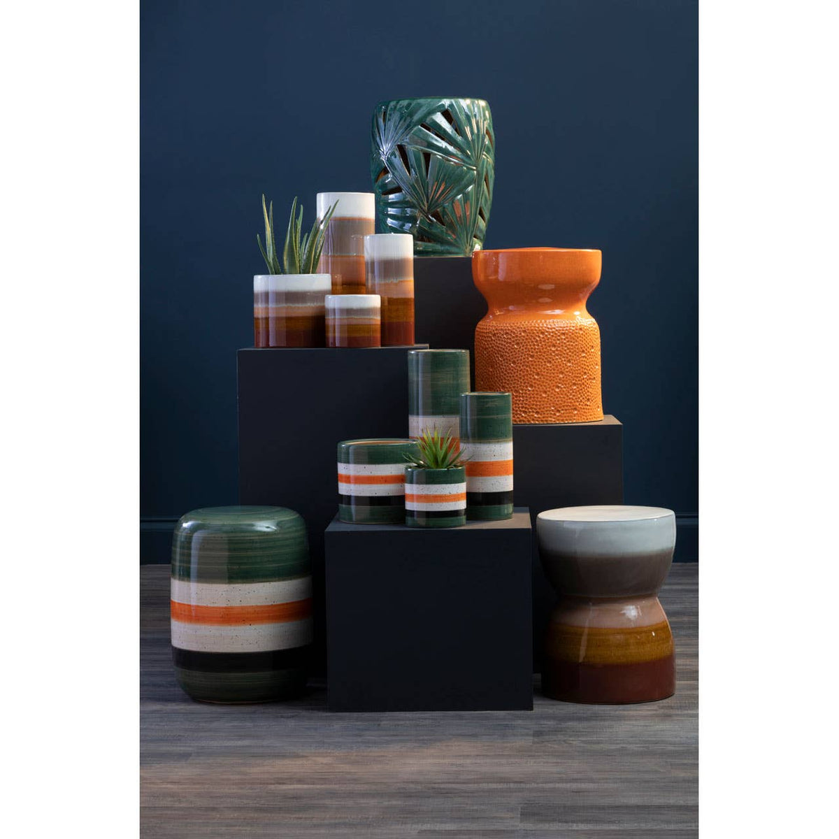 Sorrell Small Green Planter
