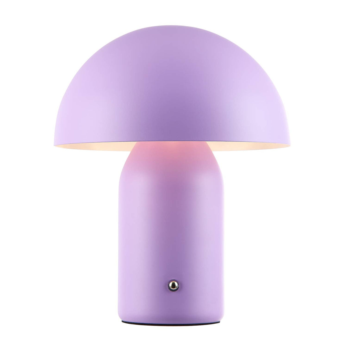 Modern Rechargeable Mushroom Table Lamp With Touch Dimmer