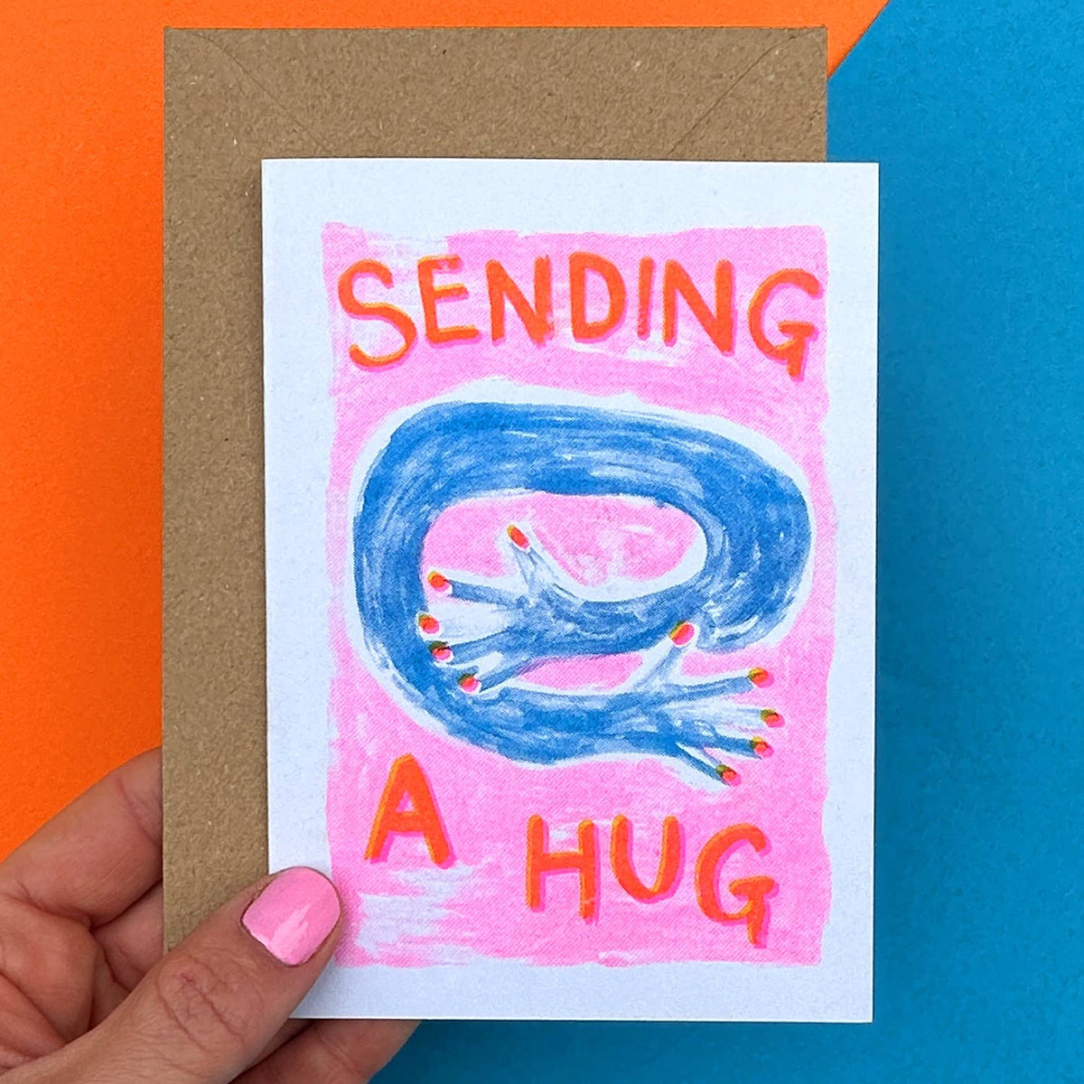 Thinking of you Card | Sympathy Card | Riso Card