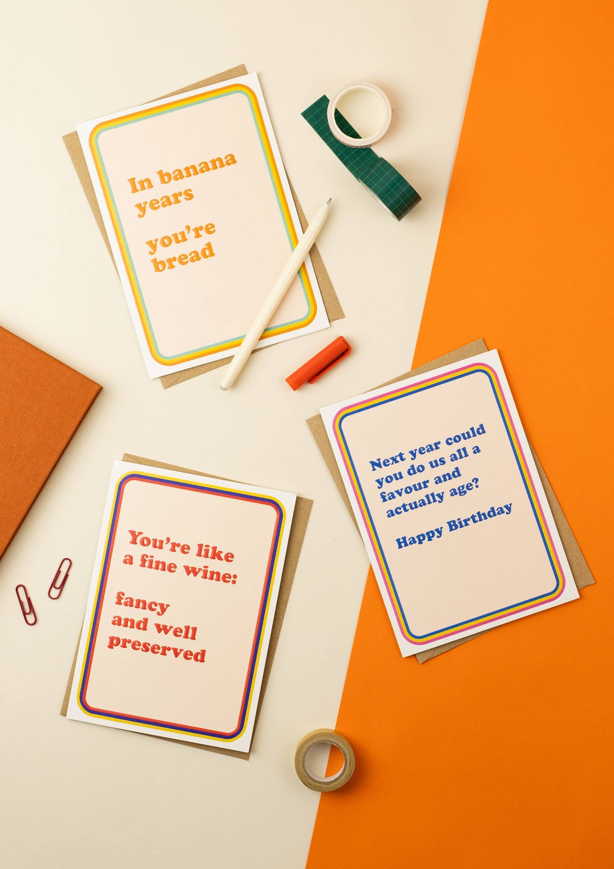 In Banana Years Birthday Card