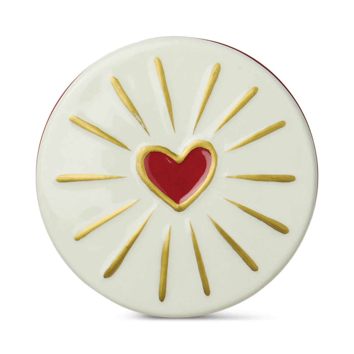Paddywax Charmed Glass Candle Heart - Wild Fig & Rose