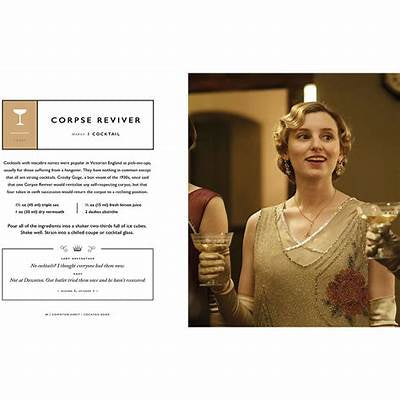 Downton Abbey Cocktail Book