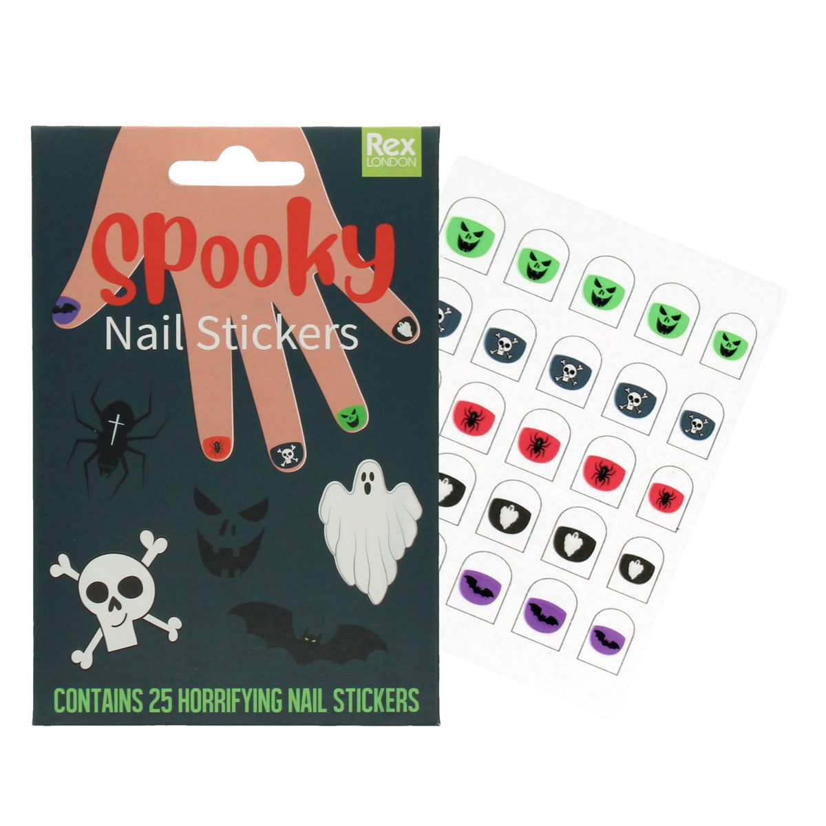 Children&#39;s nail stickers - Spooky