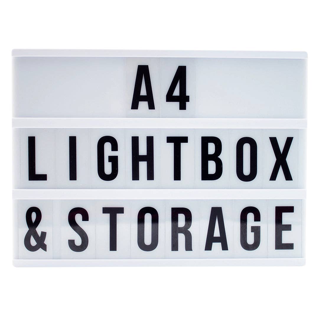 A4 Black Lightbox