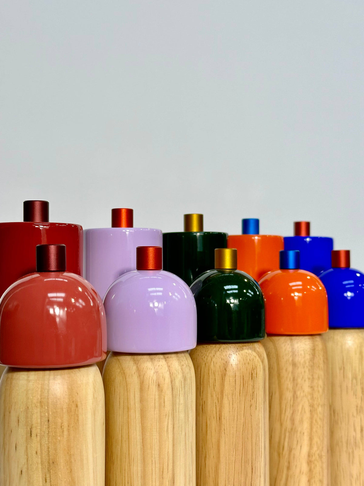 Salt &amp; Pepper Grinder - Green &amp; Gold
