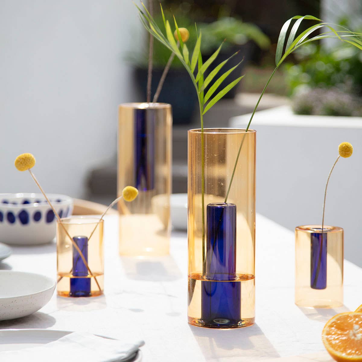 Reversible Glass Vase - Large