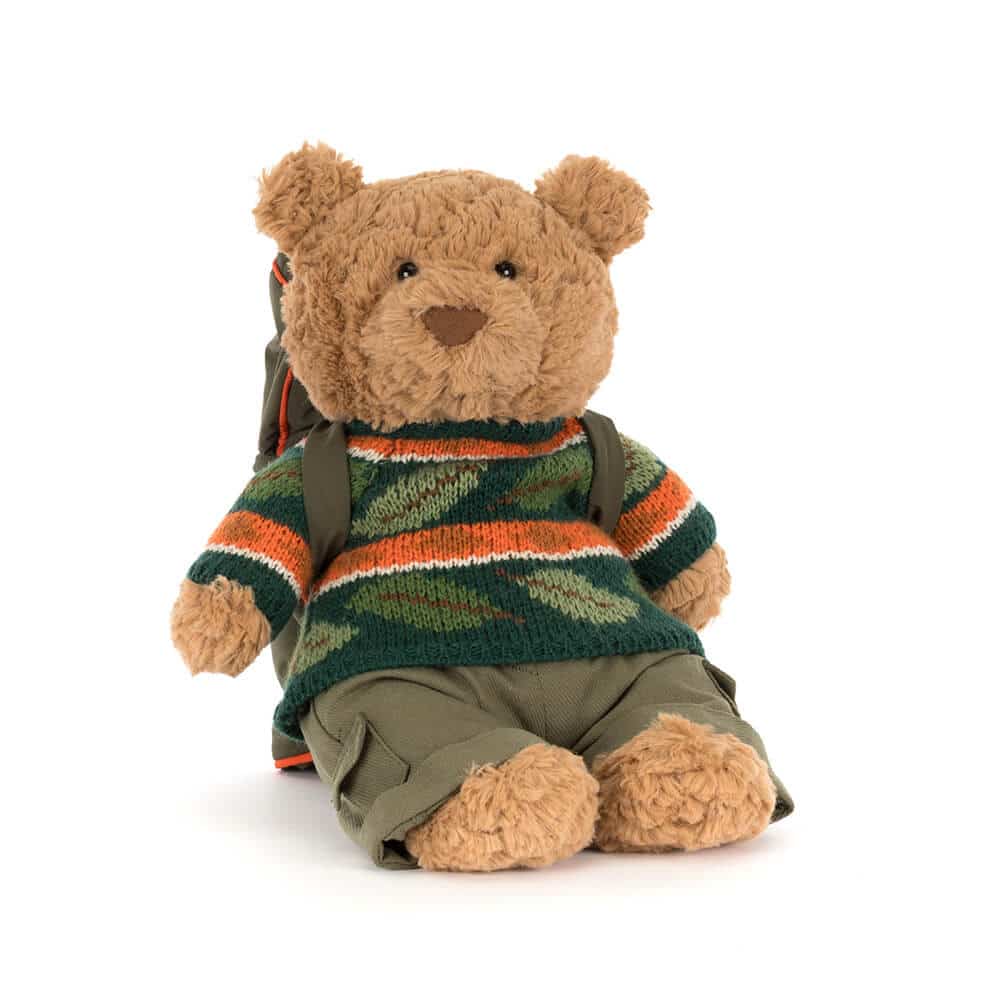 Jellycat Bartholomew Bear Hiking Outfit (26cm)
