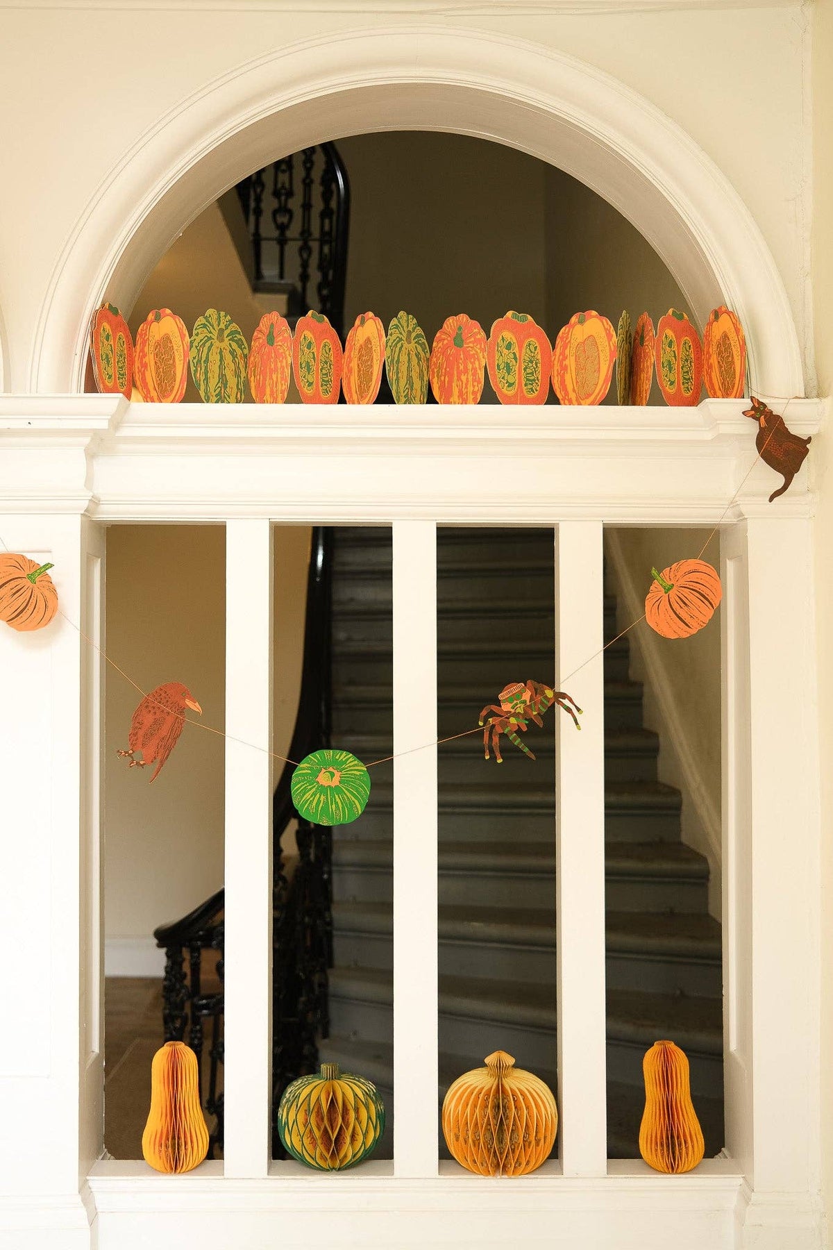 UK/EU: Pumpkin Sewn Garland