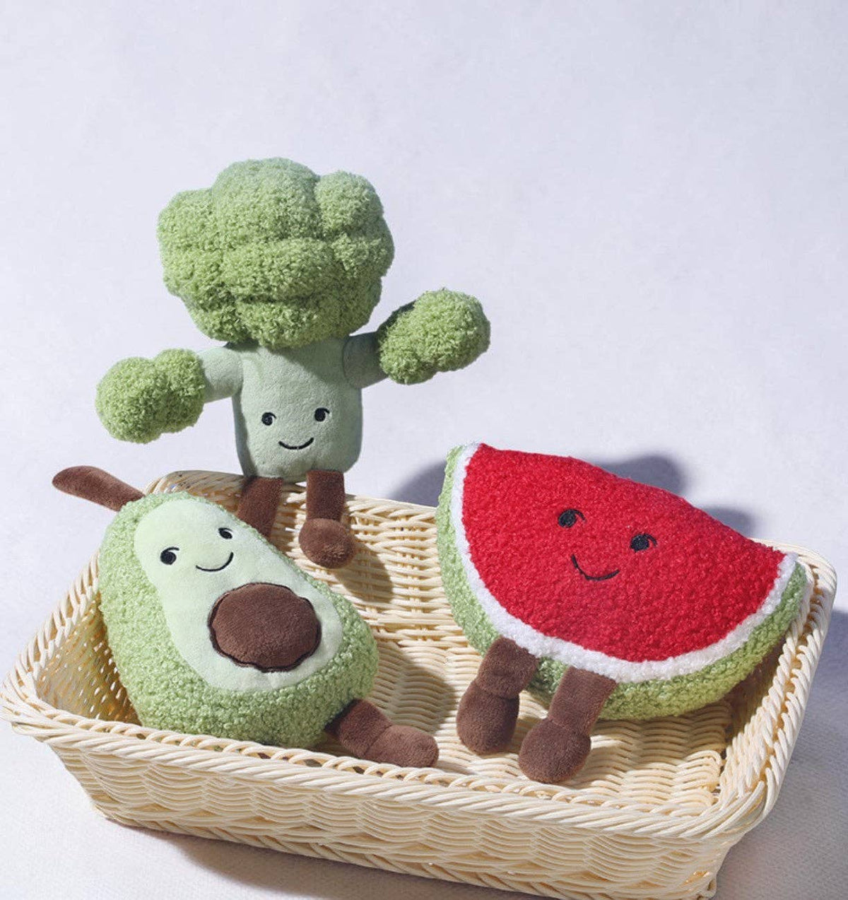 Cute Fruit Plush Dog Toy – Squeaky Chew Toy: Banana
