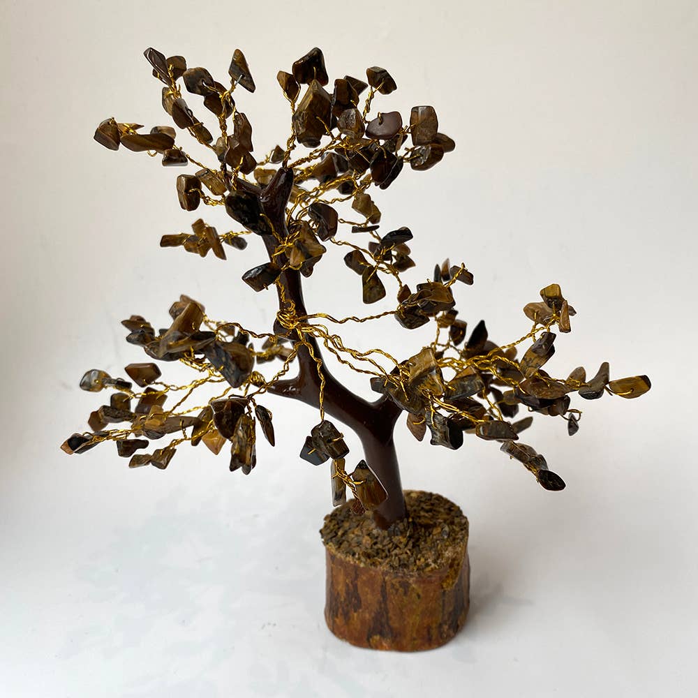Gemstone Tree, 200 Beads, 20cm: Green Aventurine
