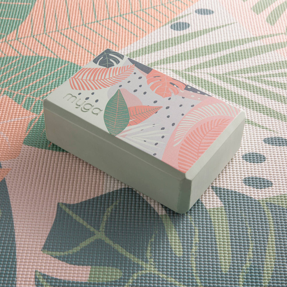 Printed Yoga Blocks: Terrazzo